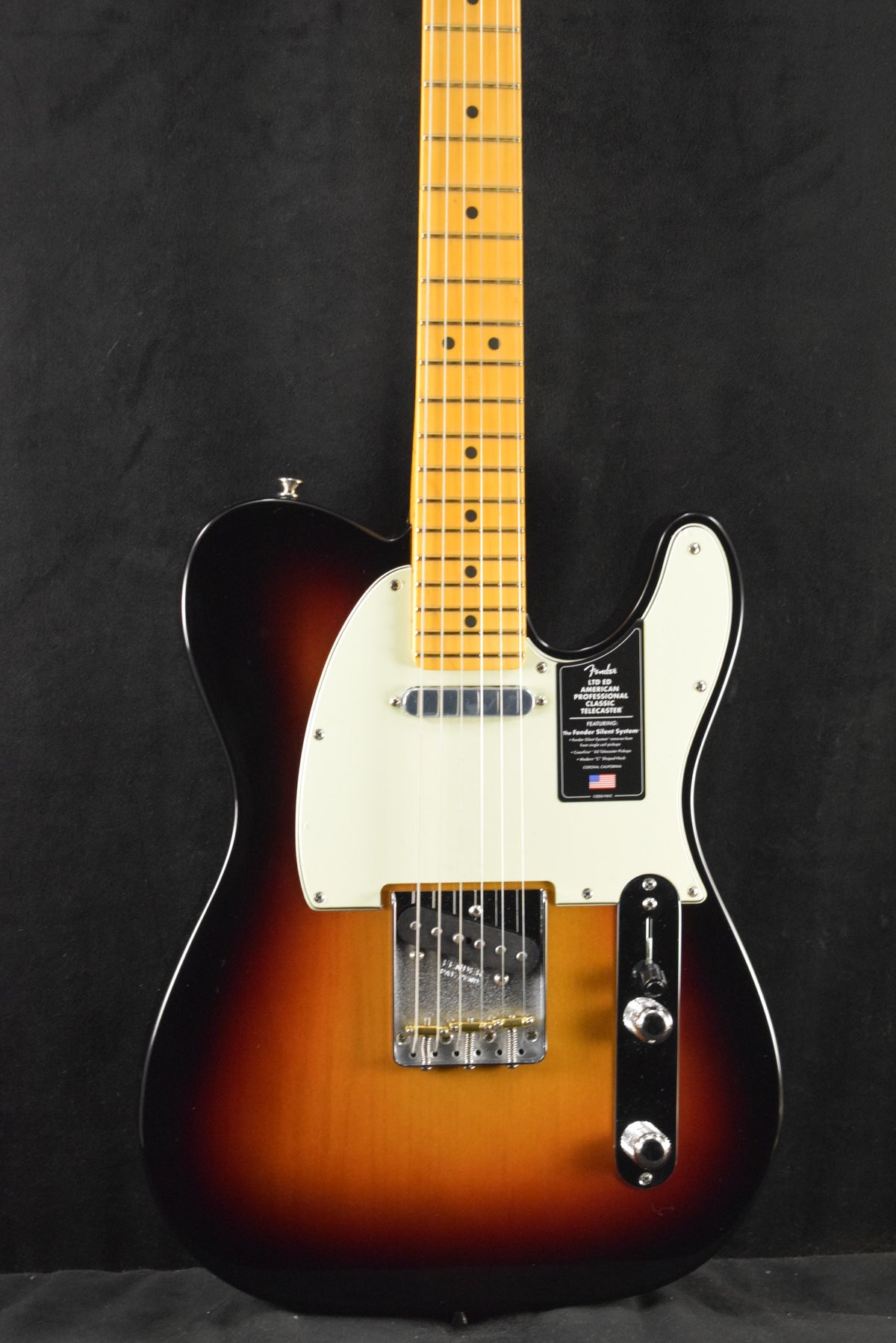 Fender Limited Edition American Professional Classic Telecaster featuring the Fender Silent System 3-Color Sunburst