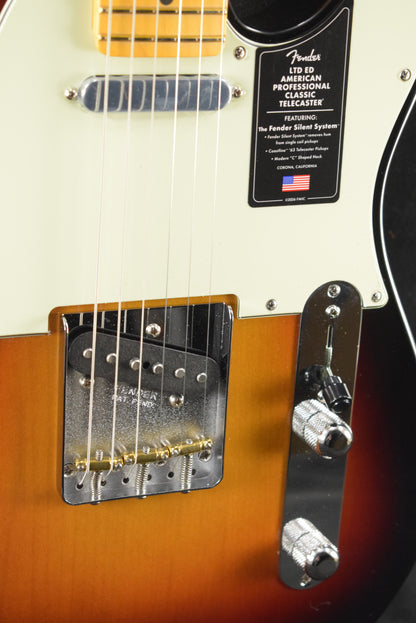 Fender Limited Edition American Professional Classic Telecaster featuring the Fender Silent System 3-Color Sunburst