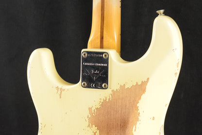 Fender Custom Shop '69 Stratocaster Heavy Relic - Aged Vintage White