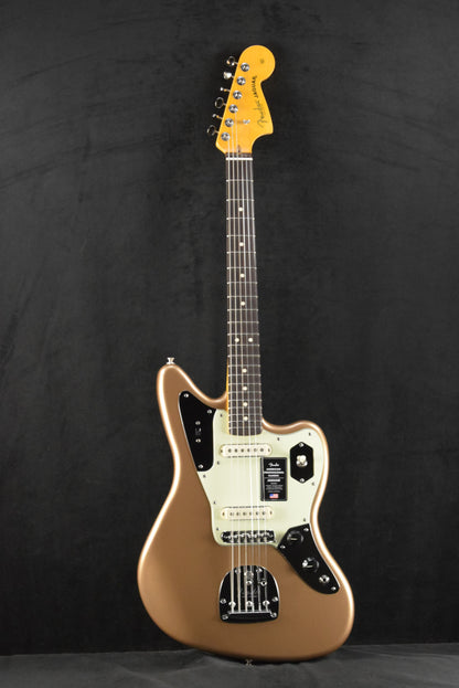 Fender American Professional Classic Jaguar Faded Firemist Gold Rosewood Fingerboard