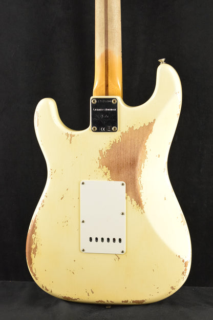 Fender Custom Shop '69 Stratocaster Heavy Relic - Aged Vintage White