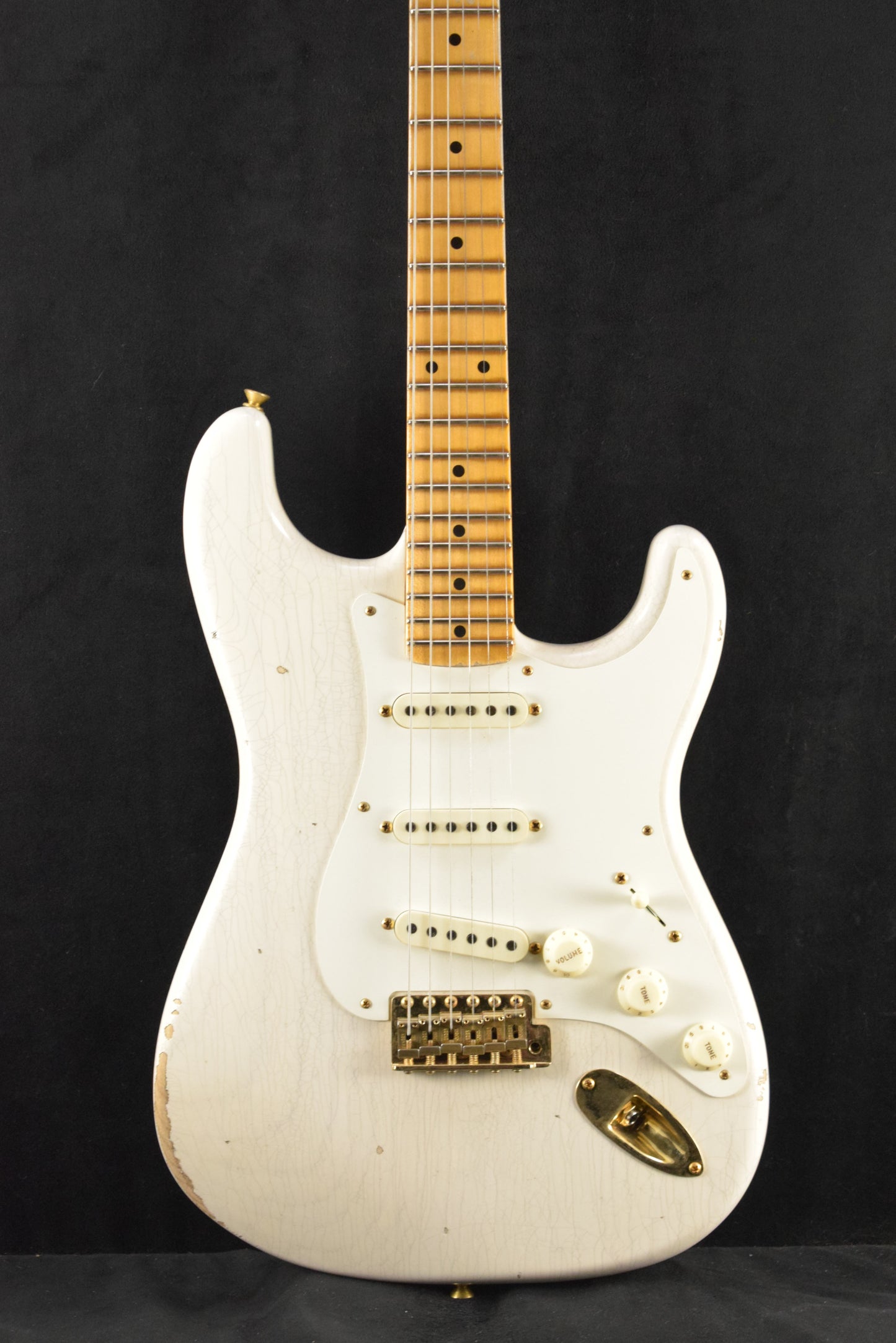Fender Custom Shop Limited Edition '57 Stratocaster Relic - Aged White Blonde