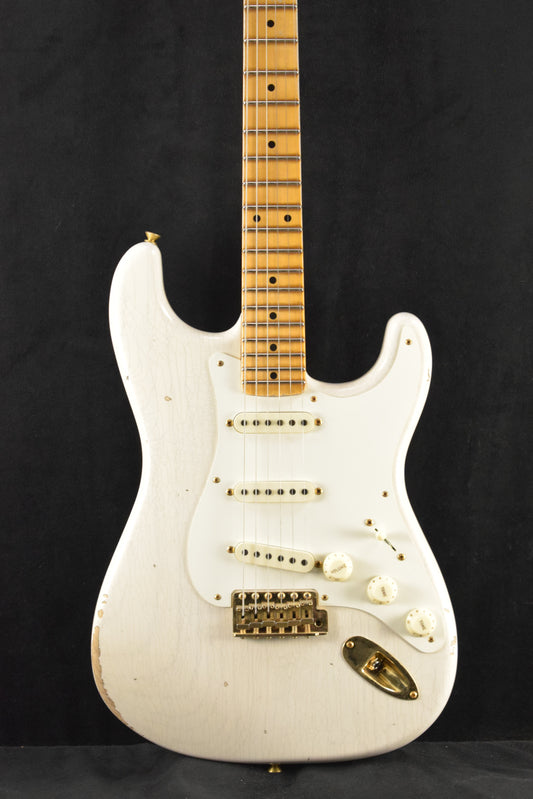 Fender Custom Shop Limited Edition '57 Stratocaster Relic - Aged White Blonde