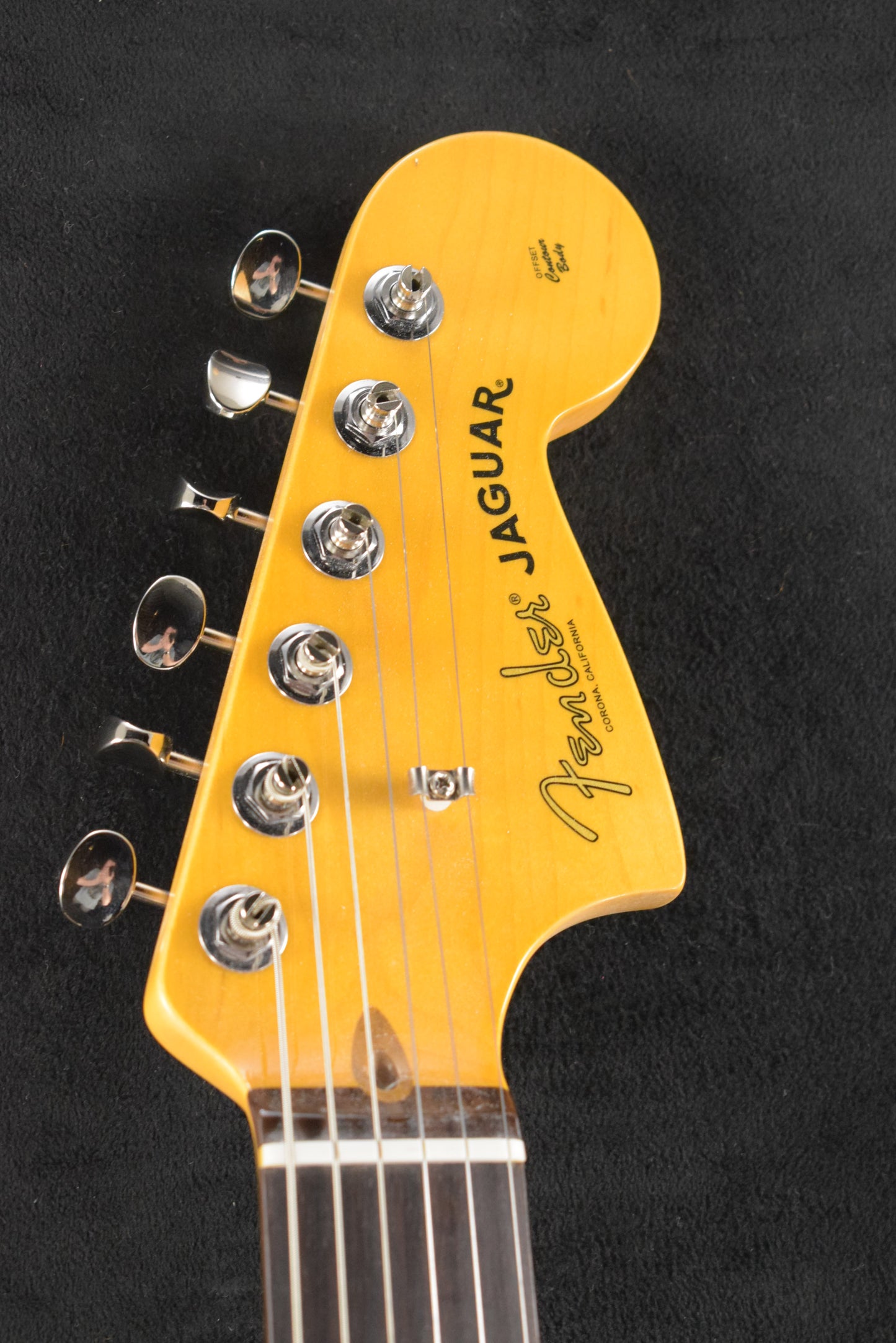 Fender American Professional Classic Jaguar Faded Firemist Gold Rosewood Fingerboard