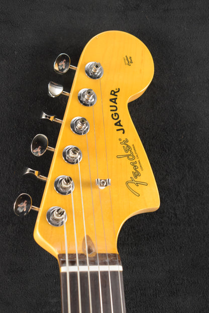 Fender American Professional Classic Jaguar Faded Firemist Gold Rosewood Fingerboard