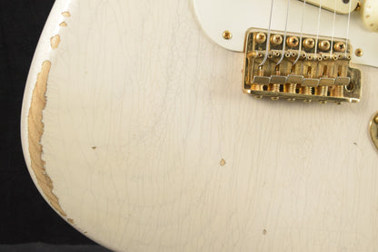 Fender Custom Shop Limited Edition '57 Stratocaster Relic - Aged White Blonde