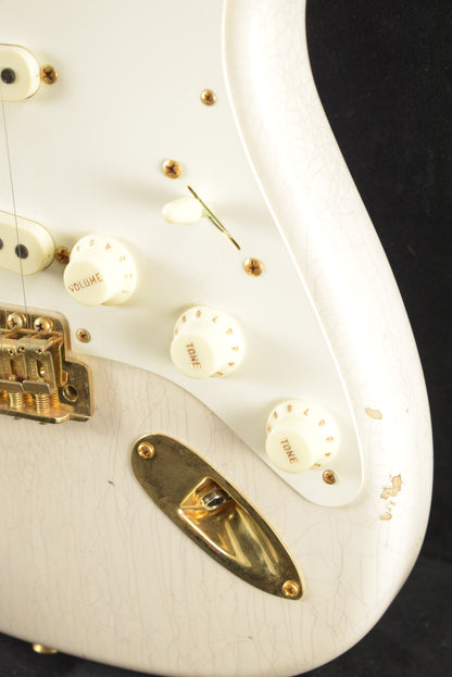 Fender Custom Shop Limited Edition '57 Stratocaster Relic - Aged White Blonde