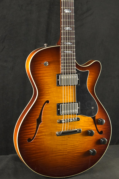 Collings 620 Semi-hollow Electric Guitar Tobacco Sunburst (Full Body)