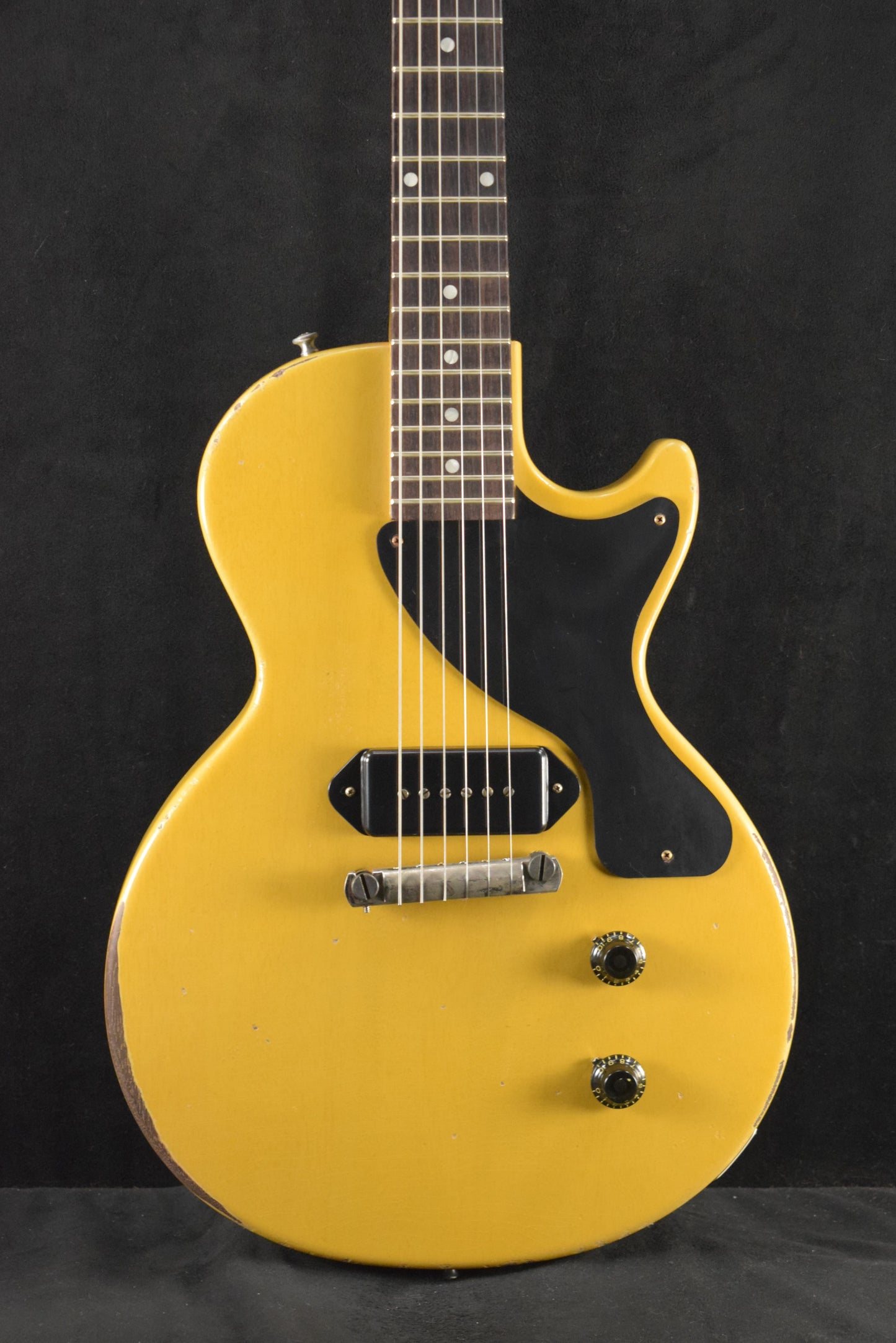 Gibson Murphy Lab 1957 Les Paul Junior Single Cut TV Yellow Heavy Aged