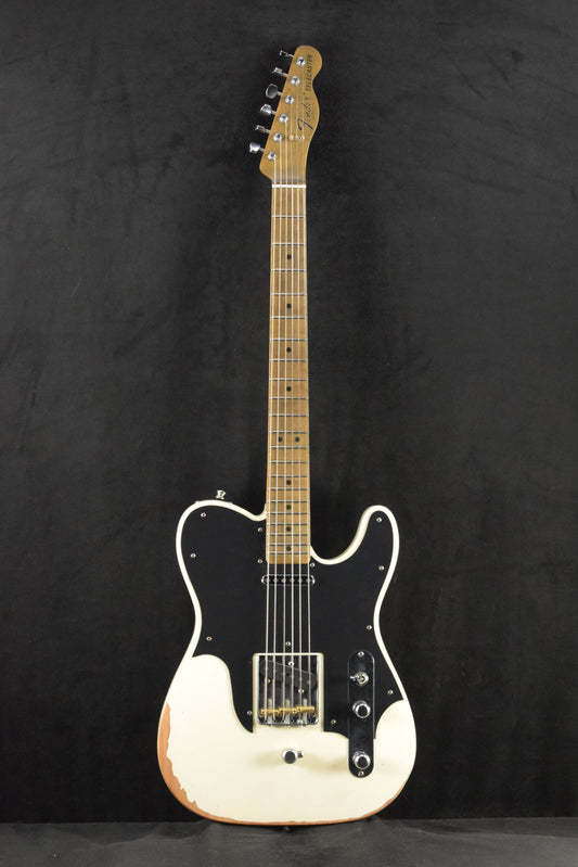 Fender John Osborne Telecaster Olympic White Maple Fingerboard