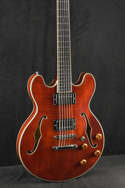 Eastman T184MX All Solid Carved Series 14" Thinline Classic Truetone Gloss
