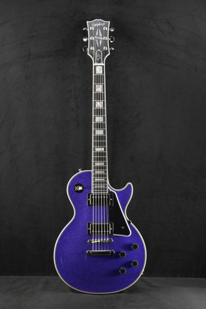 Epiphone IGC Les Paul Custom Amethyst Sparkle w/ Hardshell Case