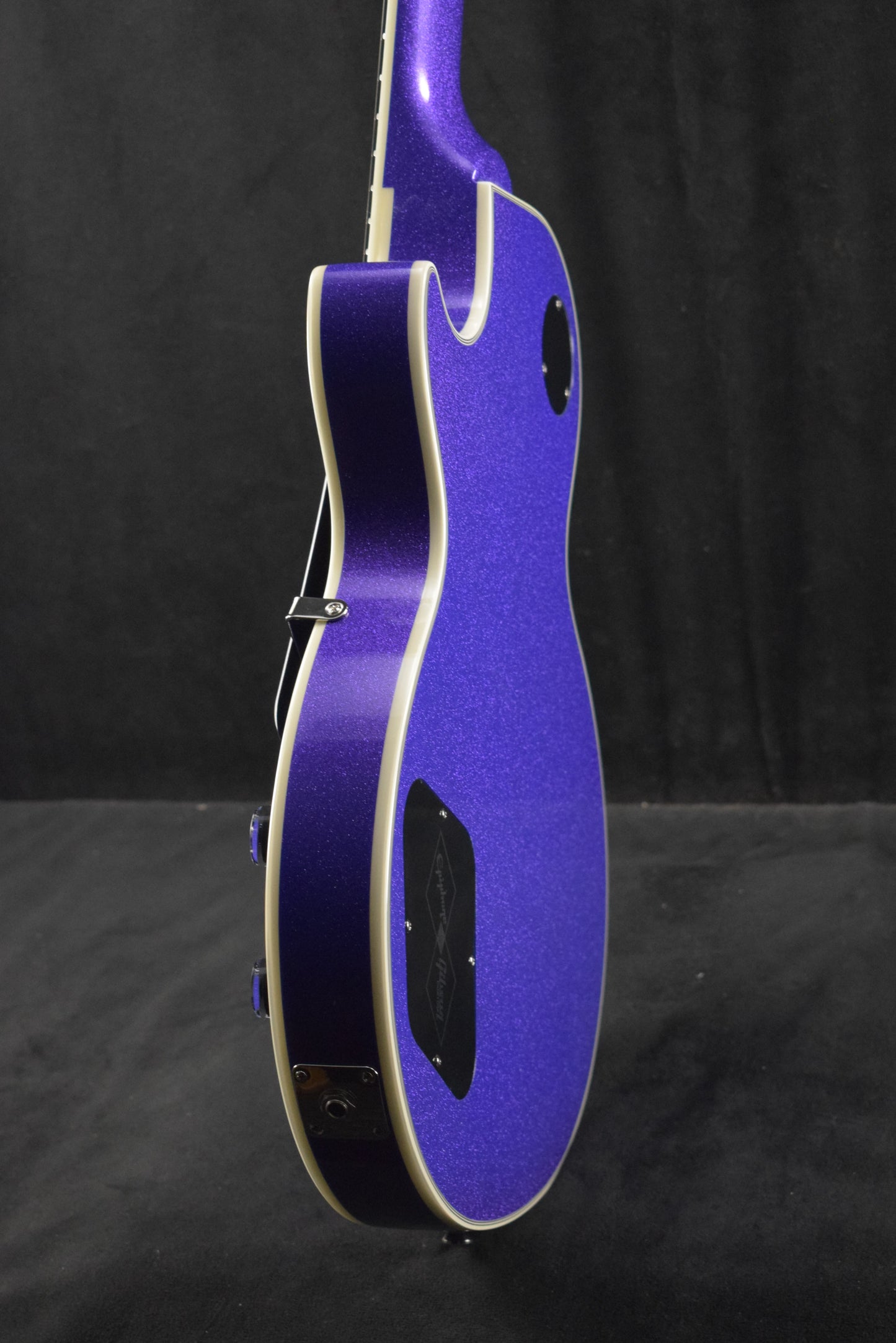 Epiphone IGC Les Paul Custom Amethyst Sparkle w/ Hardshell Case