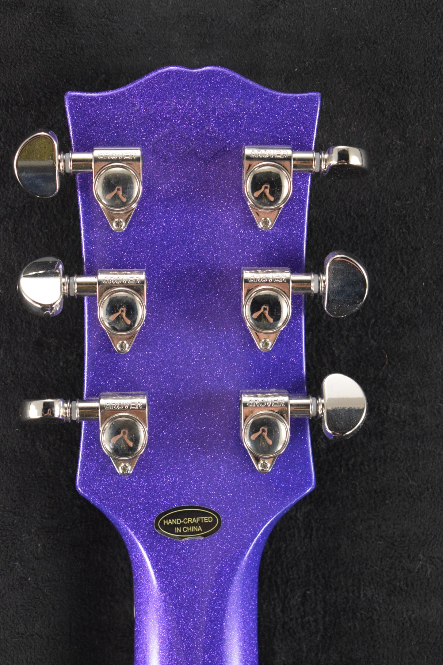 Epiphone IGC Les Paul Custom Amethyst Sparkle w/ Hardshell Case