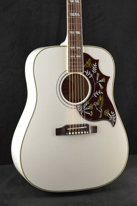 Gibson Custom Made to Measure Acoustic-Electric Hummingbird Maple Alpine White