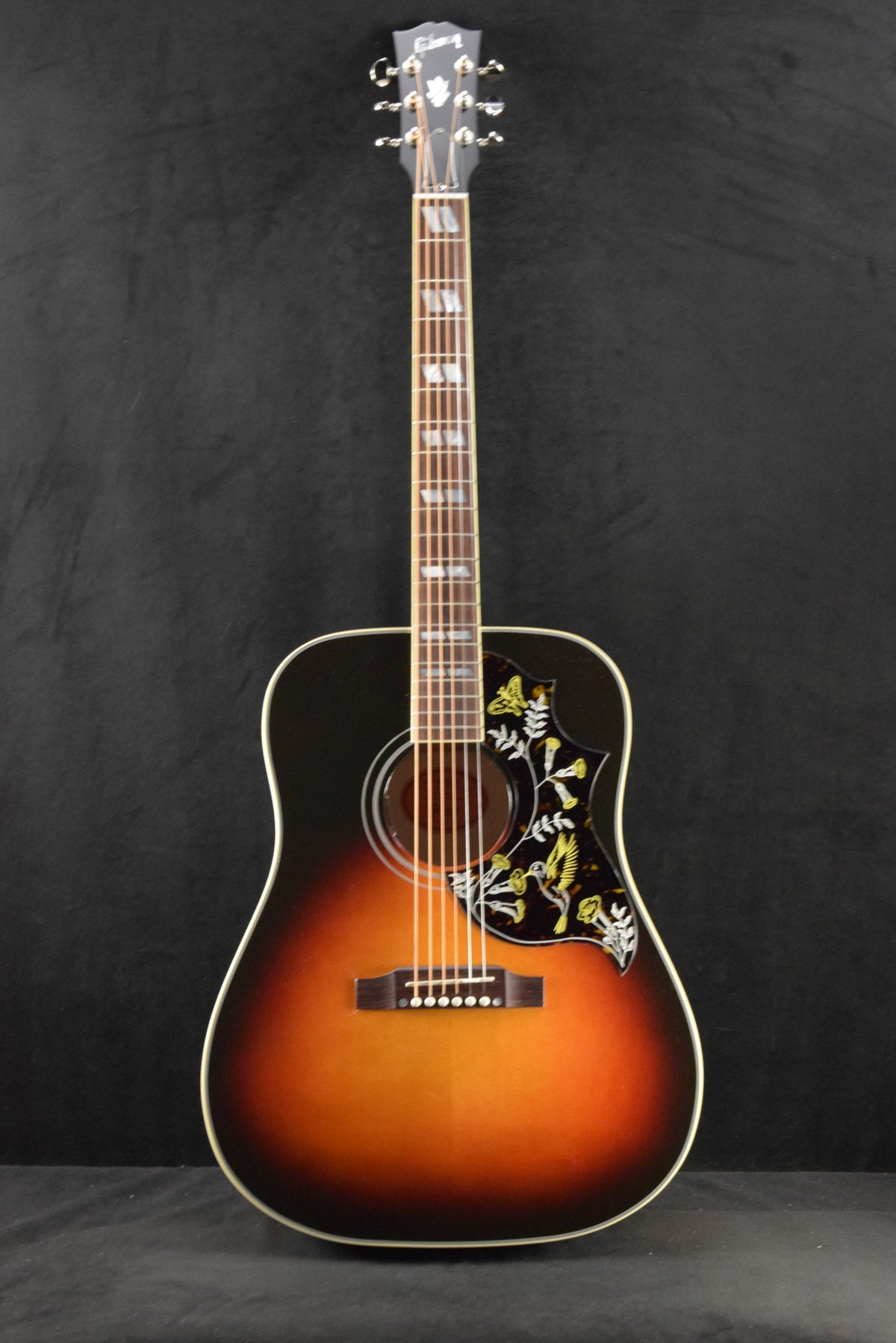 Gibson Custom Made to Measure Acoustic-Electric Hummingbird Maple Long Scale Triburst