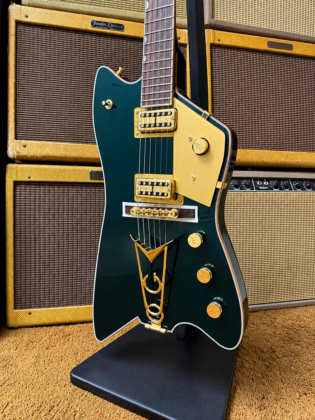 Gretsch G6199-CG-FSR Billy-Bo Cadillac Green - Fuller's Exclusive Color