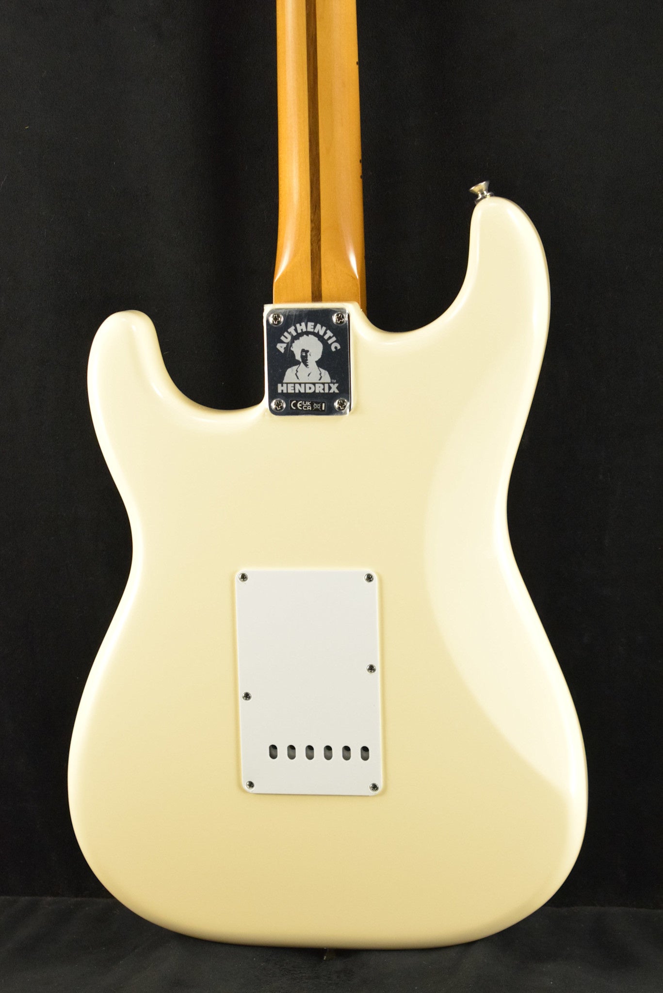 Fender Jimi Hendrix Stratocaster Olympic White Maple Fingerboard