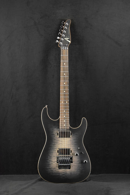 Tom Anderson Drop Top Satin Super Natural Black Burst with Binding