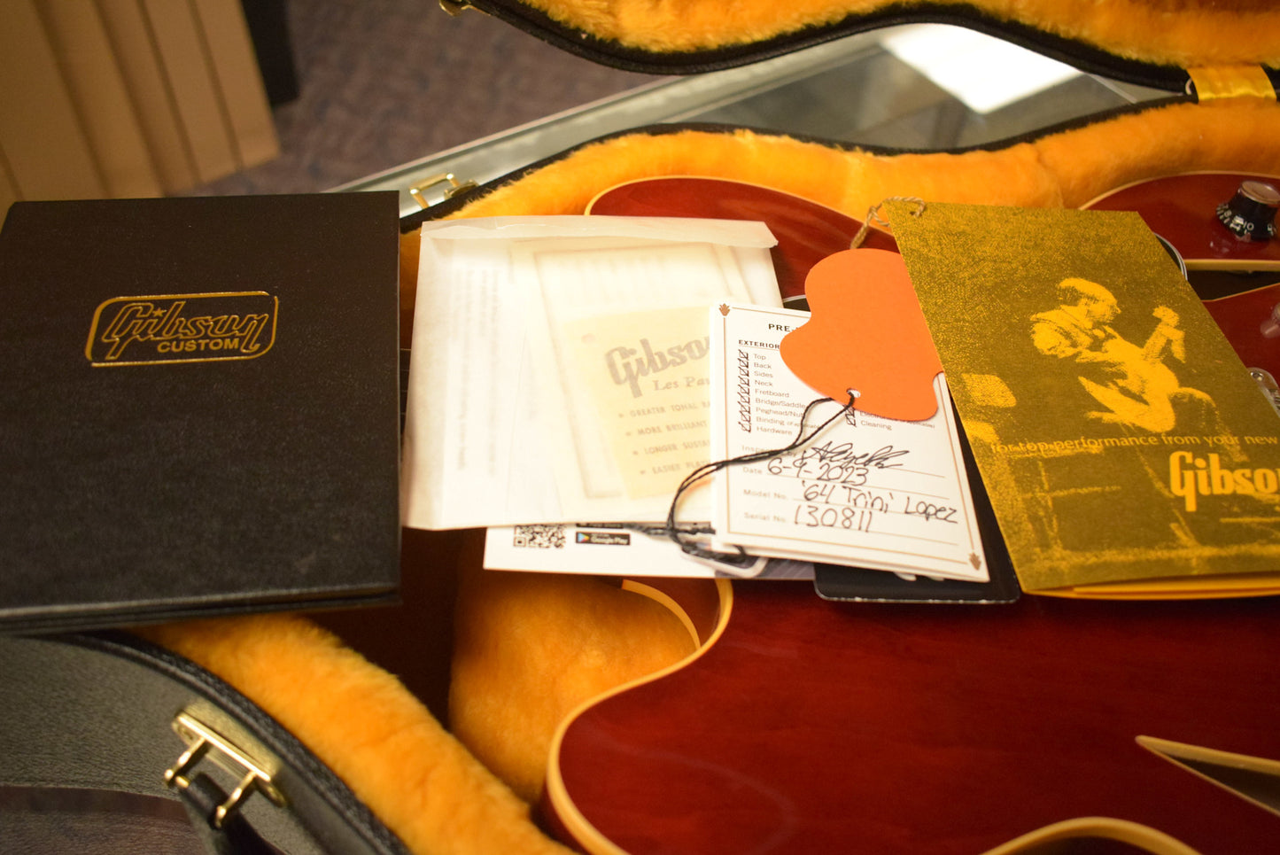 Gibson Custom Shop 1964 Trini Lopez Standard Reissue Sixties Cherry