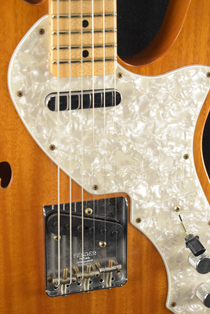 Fender Custom Shop '68 Tele Thinline Journeyman Relic - Aged Natural Mahogany