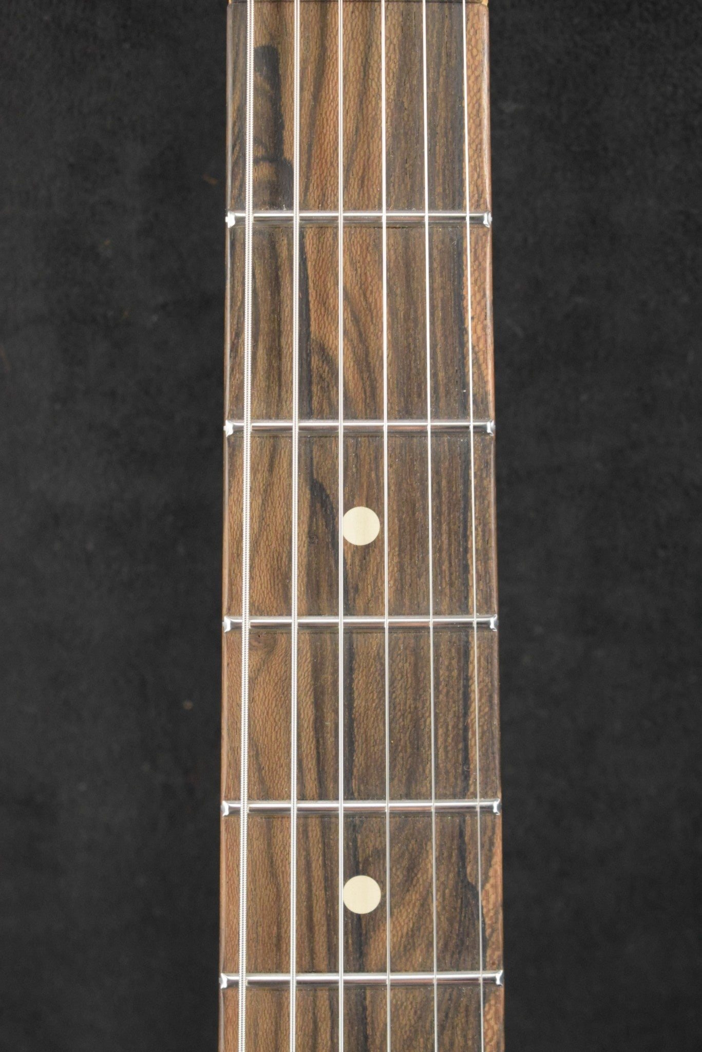 Tom Anderson Drop Top Satin Super Natural Black Burst with Binding