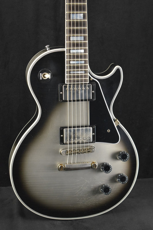 Gibson Murphy Lab Les Paul Custom Silverburst Ultra Light Aged Fuller's Exclusive