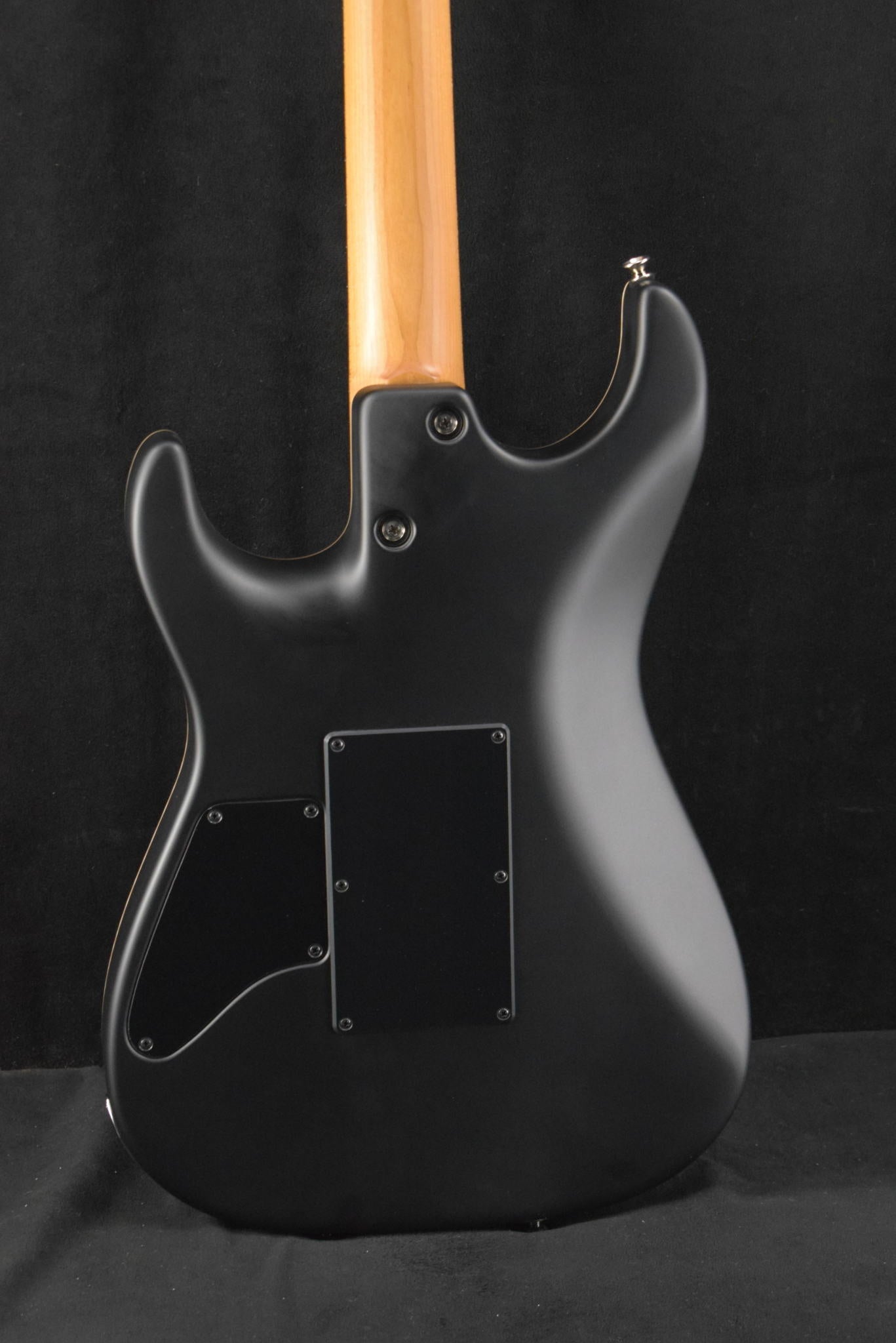 Tom Anderson Drop Top Satin Super Natural Black Burst with Binding