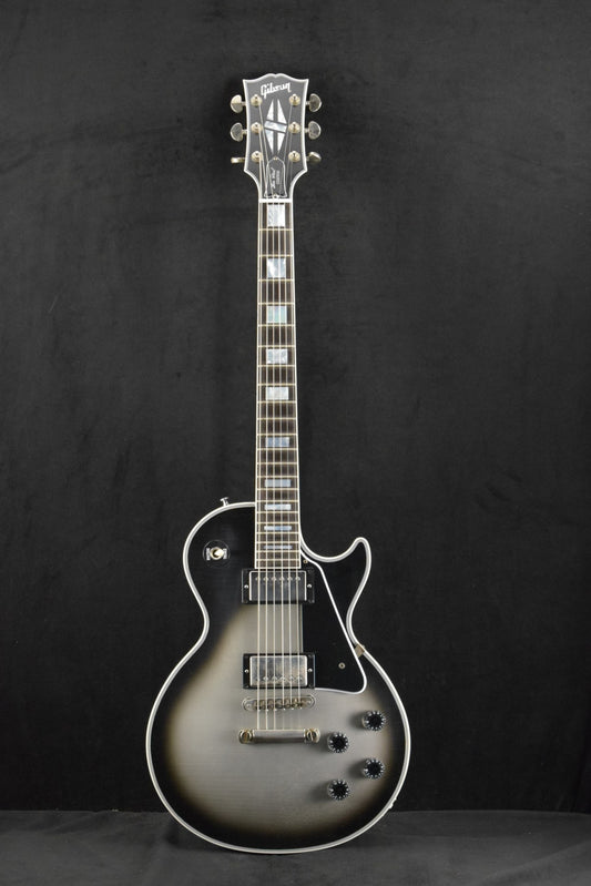 Gibson Murphy Lab Les Paul Custom Silverburst Ultra Light Aged Fuller's Exclusive