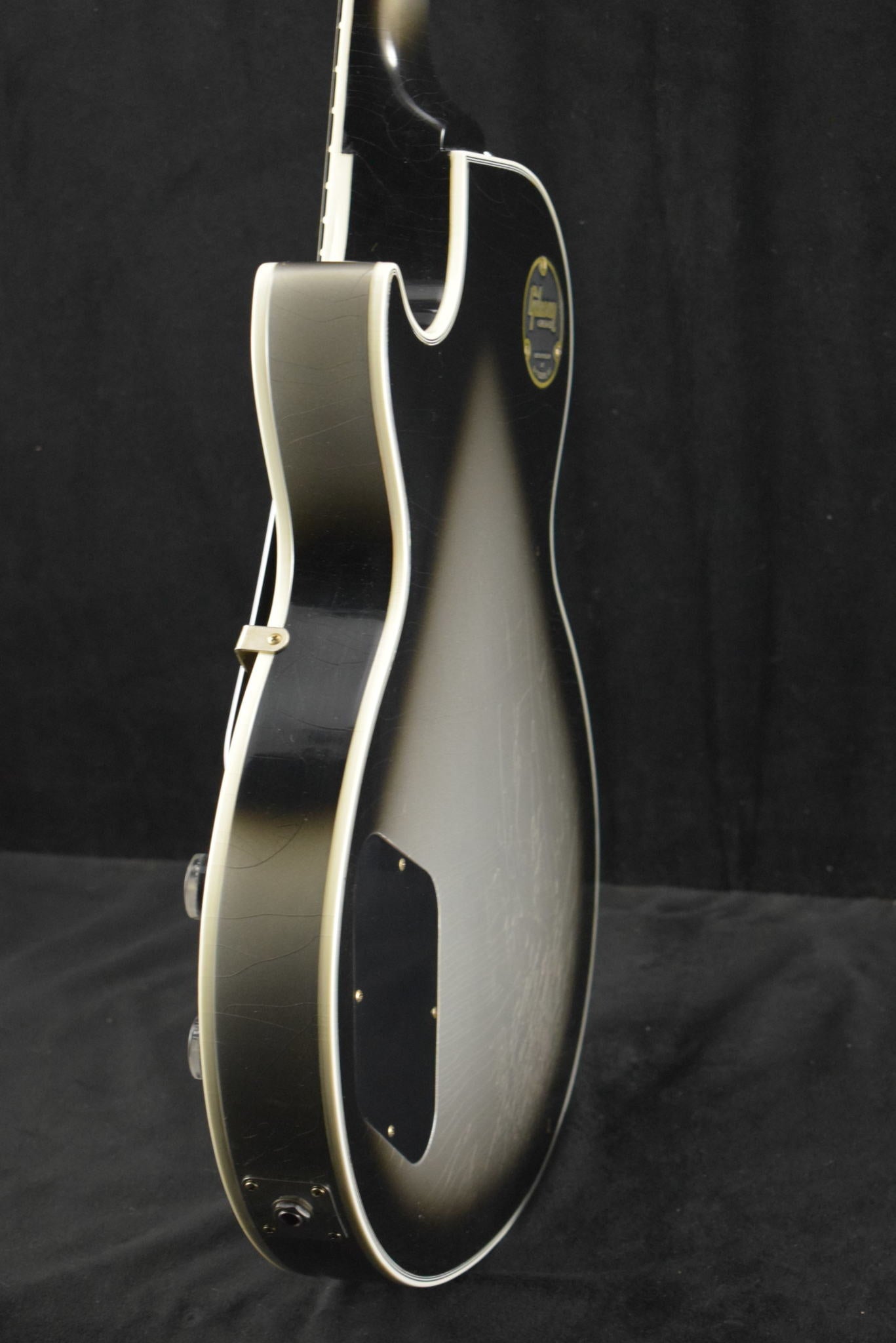 Gibson Murphy Lab Les Paul Custom Silverburst Ultra Light Aged Fuller's Exclusive