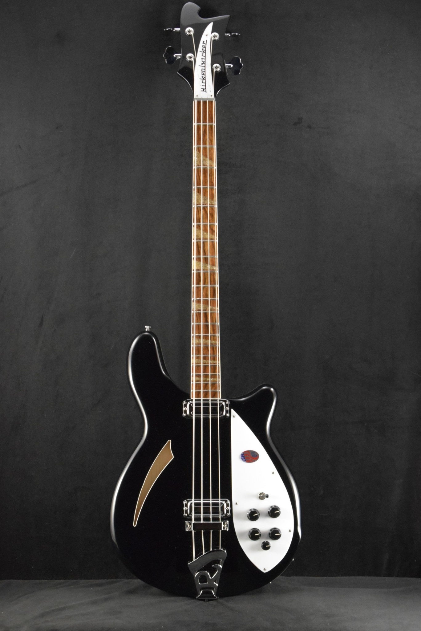 Rickenbacker 4005V Vintage Reissue Semi-Hollow Bass Guitar Jetglo