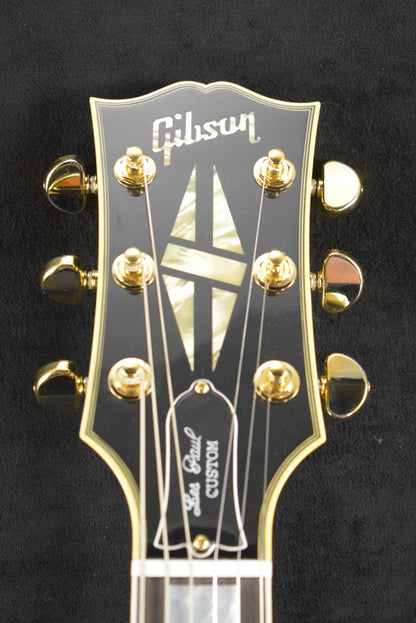 Gibson Custom Shop Les Paul Custom Chambered Body Slim Neck 3 Pickup Ebony VOS GH