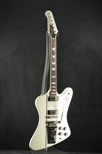 Epiphone 1963 Firebird V Reissue With Maestro Vibrola Polaris White