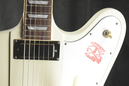 Epiphone 1963 Firebird V Reissue With Maestro Vibrola Polaris White