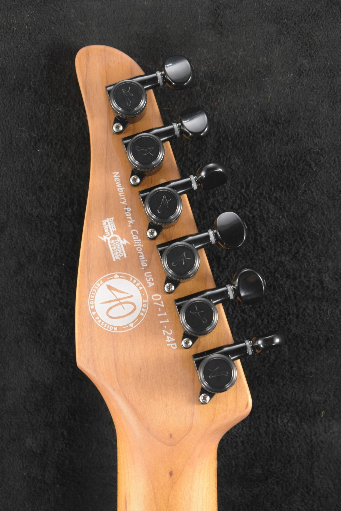 Tom Anderson Angel Player Satin Voodoo Blue to Black Burst SCRATCH & DENT