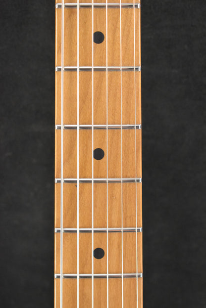 Tom Anderson Top T Icon Satin Atlantic Storm to Black Edge Burst with Binding