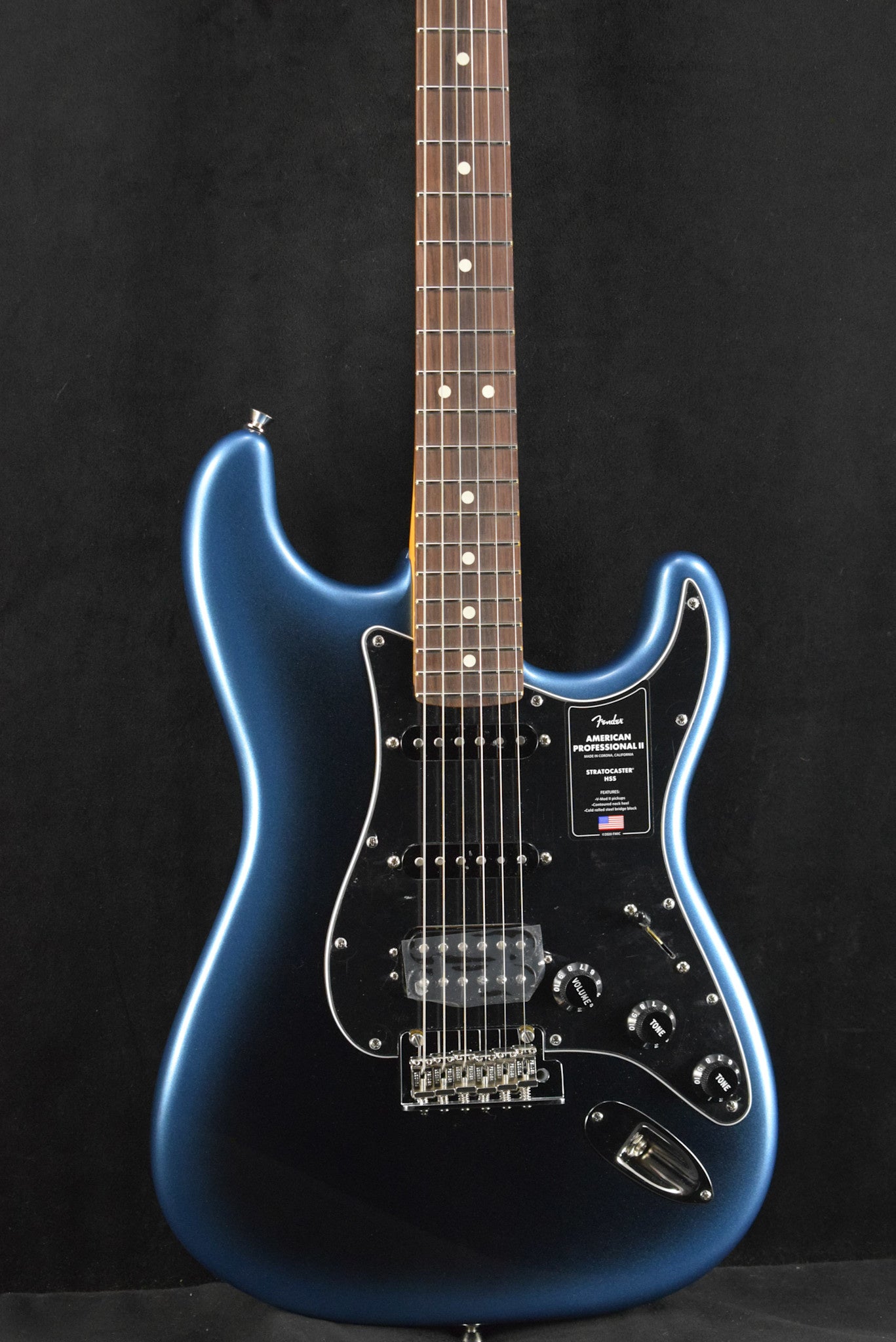 Fender American Professional II Stratocaster HSS Dark Night Rosewood Fingerboard