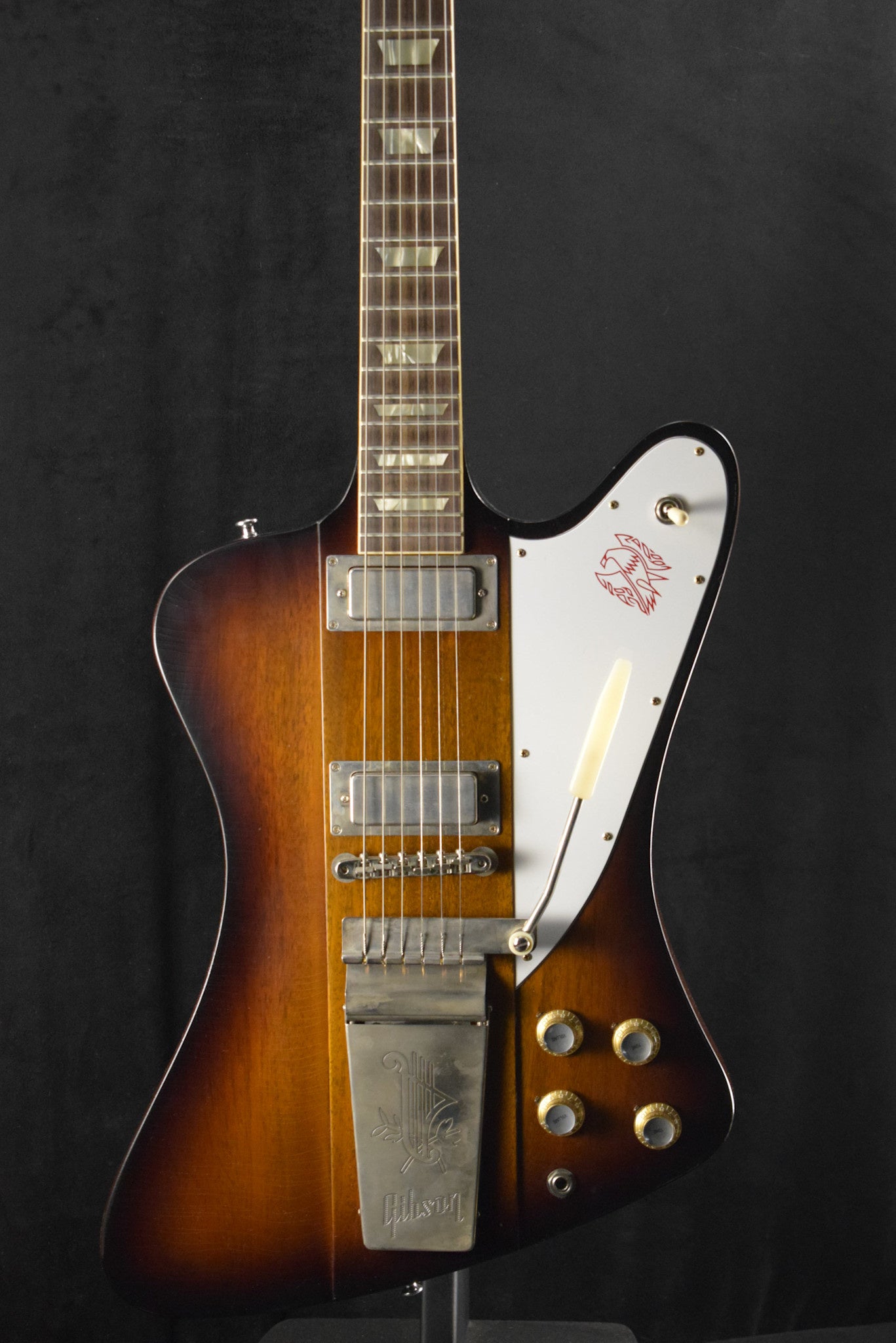 Gibson Murphy Lab 1963 Firebird V With Maestro Vibrola Vintage Sunburst Light Aged Fuller's Exclusive