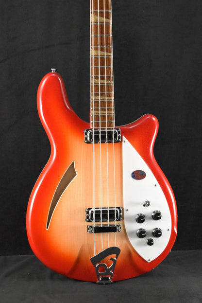 Rickenbacker 4005V Vintage Reissue Semi-Hollow Bass Guitar Fireglo