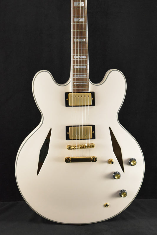 Epiphone Emily Wolfe "White Wolfe" Sheraton Aged Bone White w/EpiLite Case