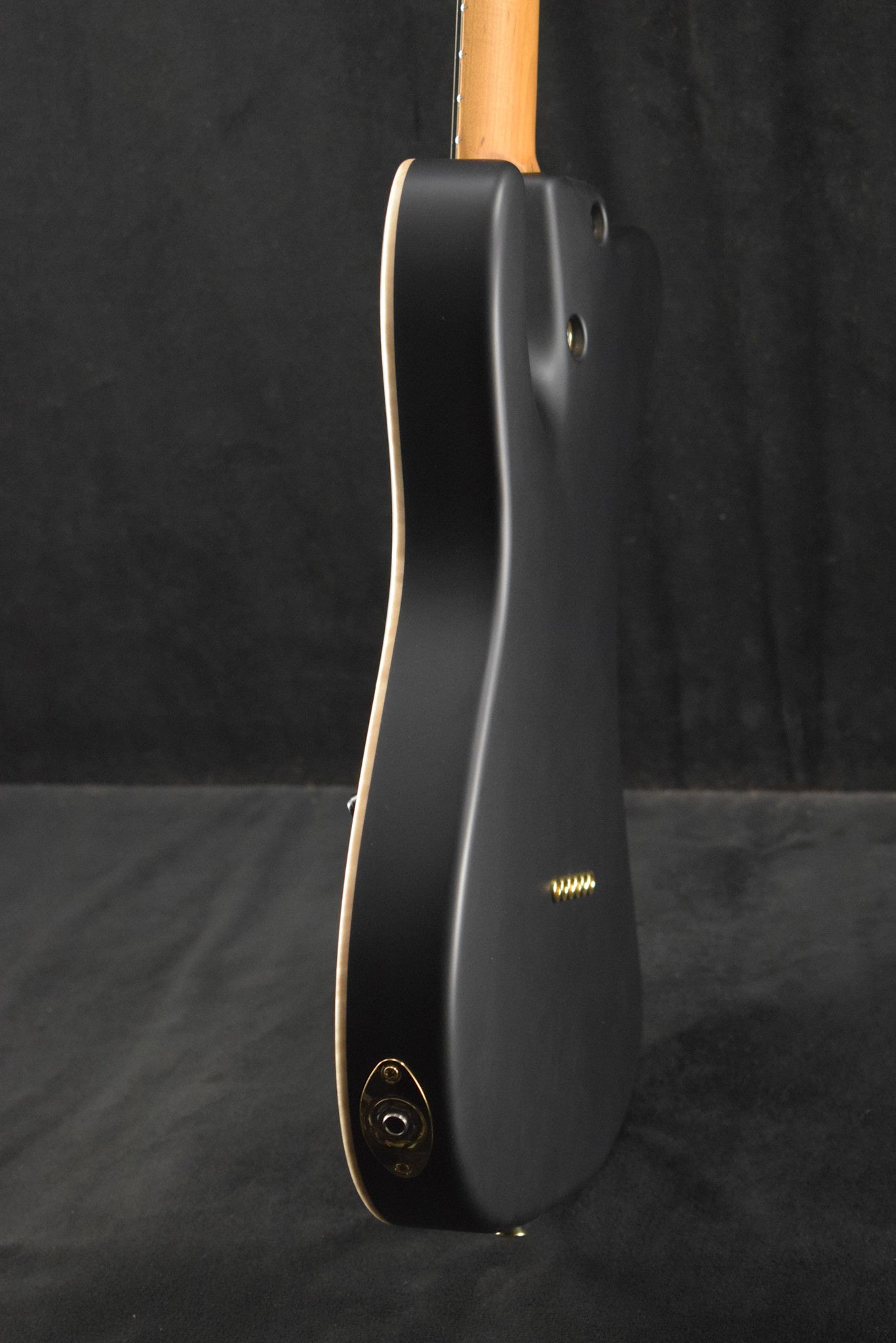 Tom Anderson Top T Icon Satin Atlantic Storm to Black Edge Burst with Binding