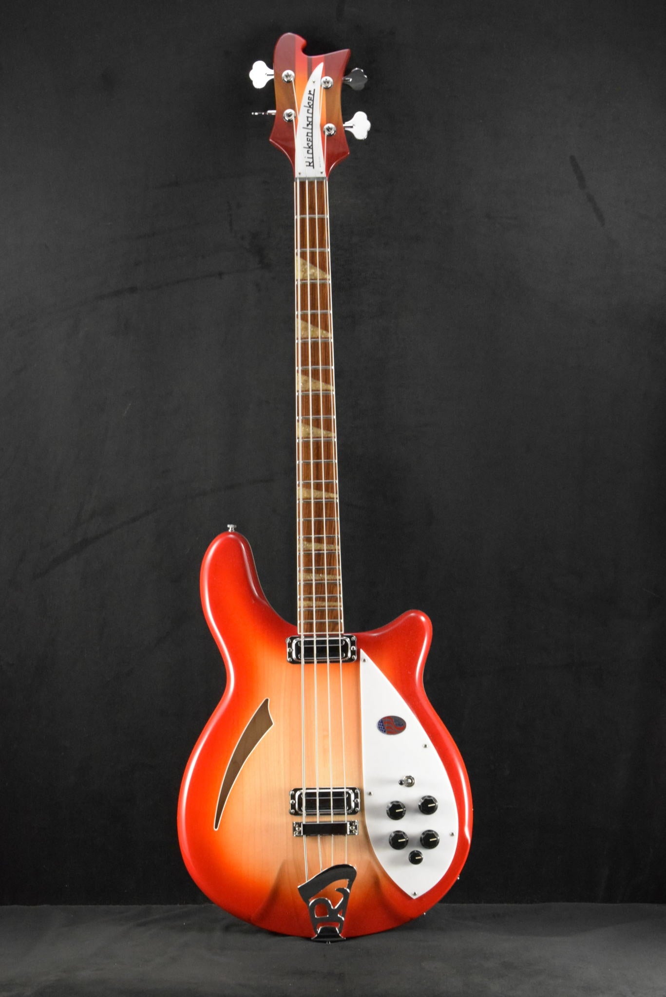 Rickenbacker 4005V Vintage Reissue Semi-Hollow Bass Guitar Fireglo