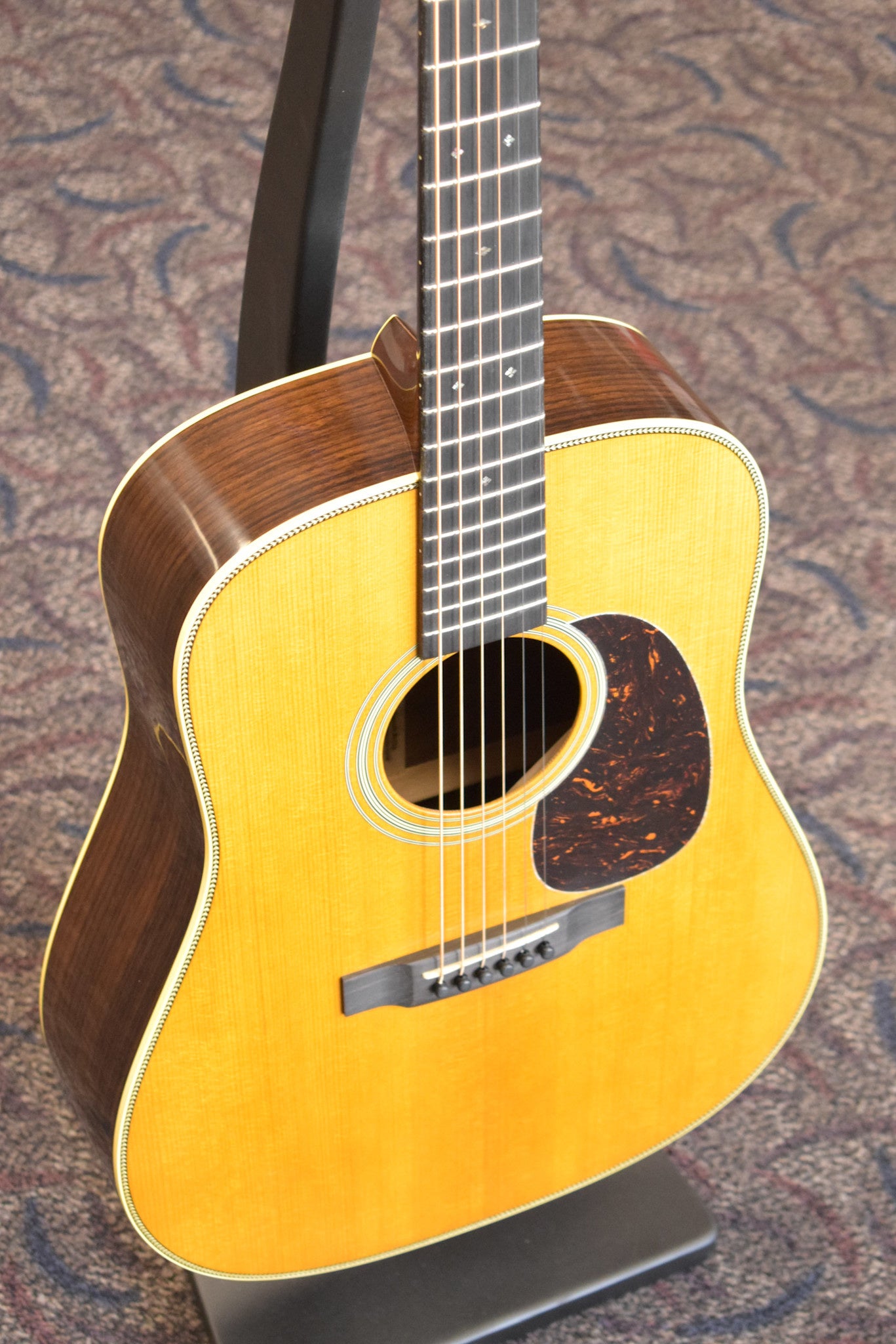 Martin Custom Shop Dreadnought Wild Grain East Indian Rosewood Adirondack Spruce VTS Natural