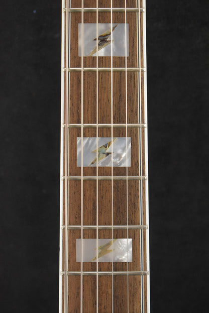 Epiphone Emily Wolfe "White Wolfe" Sheraton Aged Bone White w/EpiLite Case