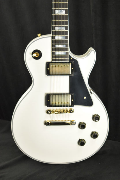 Gibson Murphy Lab 1957 Les Paul Custom 2-Pickup Alpine White Ultra Light Aged Fuller's Exclusive