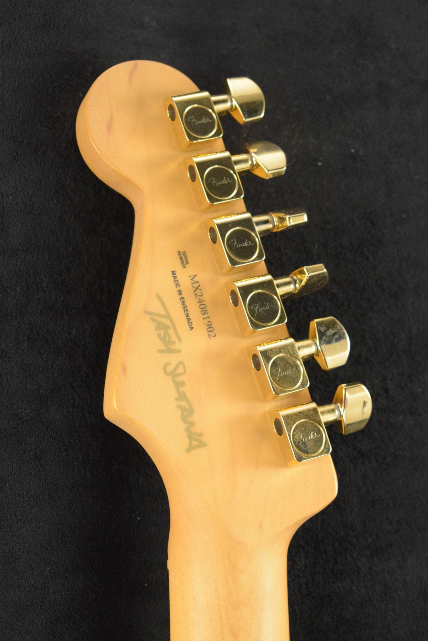 Fender Tash Sultana Stratocaster Transparent Cherry Maple Fingerboard