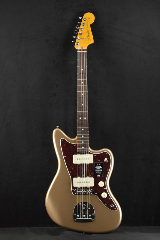 Fender American Professional Classic Jazzmaster Faded Firemist Gold Rosewood Fingerboard