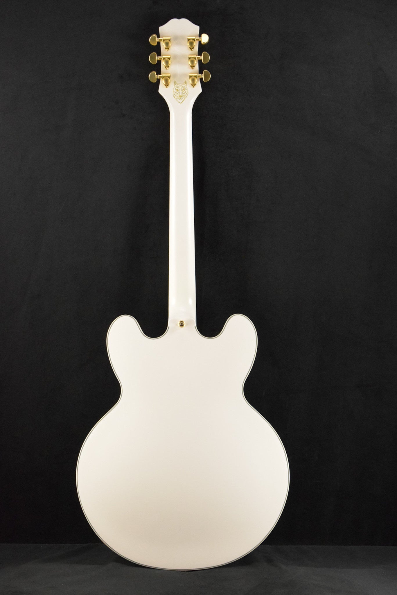 Epiphone Emily Wolfe "White Wolfe" Sheraton Aged Bone White w/EpiLite Case