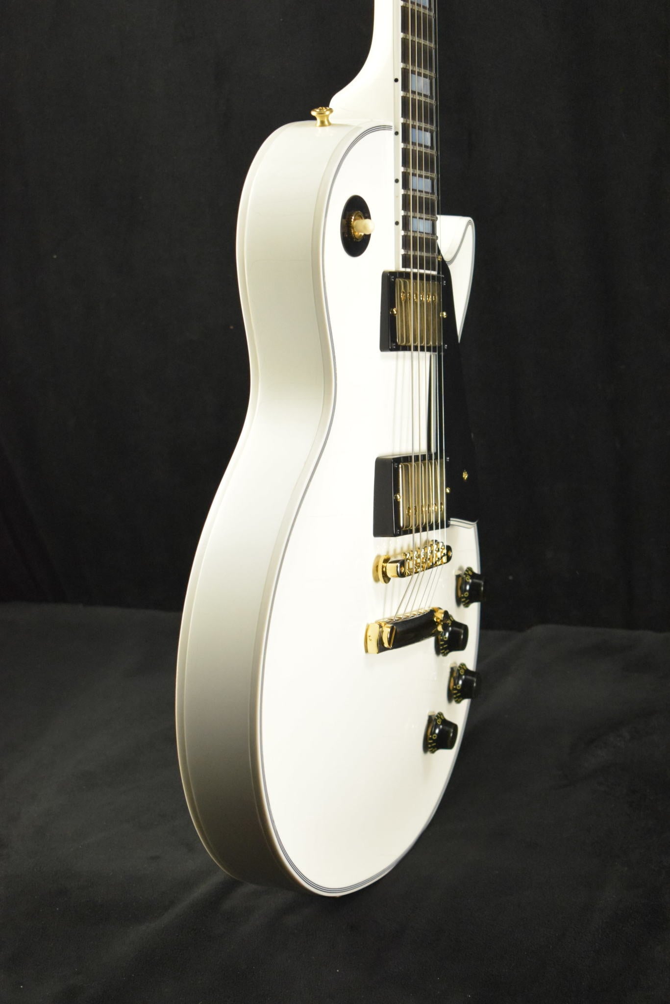 Gibson Murphy Lab 1957 Les Paul Custom 2-Pickup Alpine White Ultra Light Aged Fuller's Exclusive