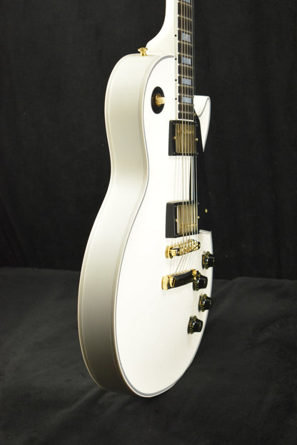 Gibson Murphy Lab 1957 Les Paul Custom 2-Pickup Alpine White Ultra Light Aged Fuller's Exclusive